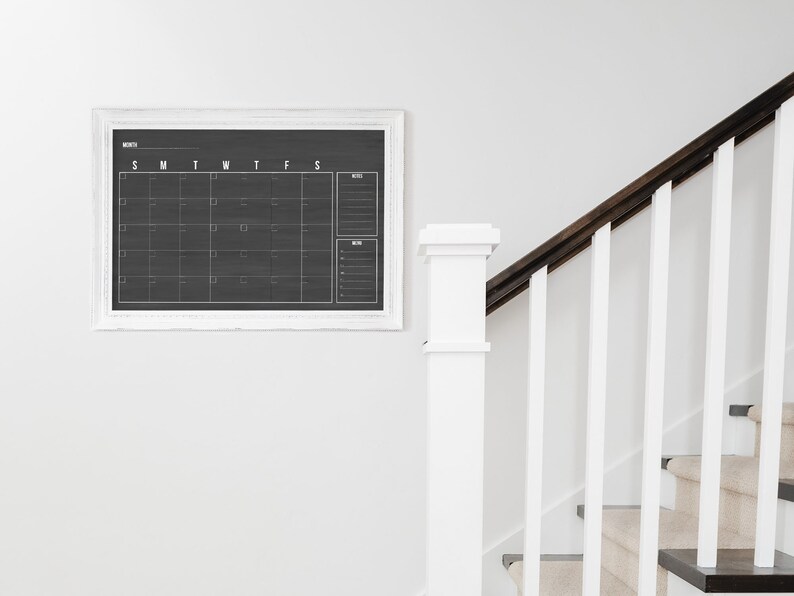 24x36 Calendar Large Calendar Dryerase Calendar Etsy