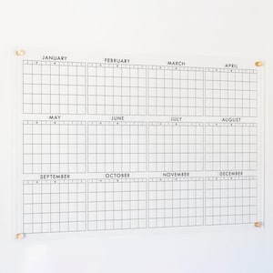 2026 Kalender, Jährlicher Acrylkalender, trocken abwischbarer Kalender, Wandkalender 2026, Wandkalender 2026, Wandkalender 2026, Wandkalender 2026, Wandkalender 2026, Wandkalender 2026