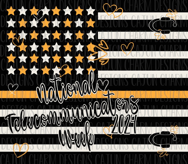 National Week 2024 PNG 20 Oz Sublimation Tumbler Wrap