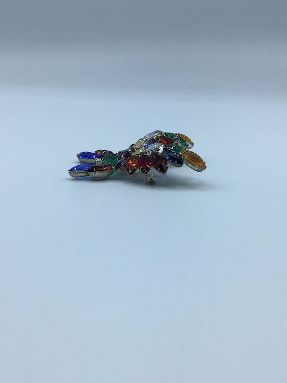 Kenneth Jay Lane Butterfly Brooch: Vintage Rhines… - image 6