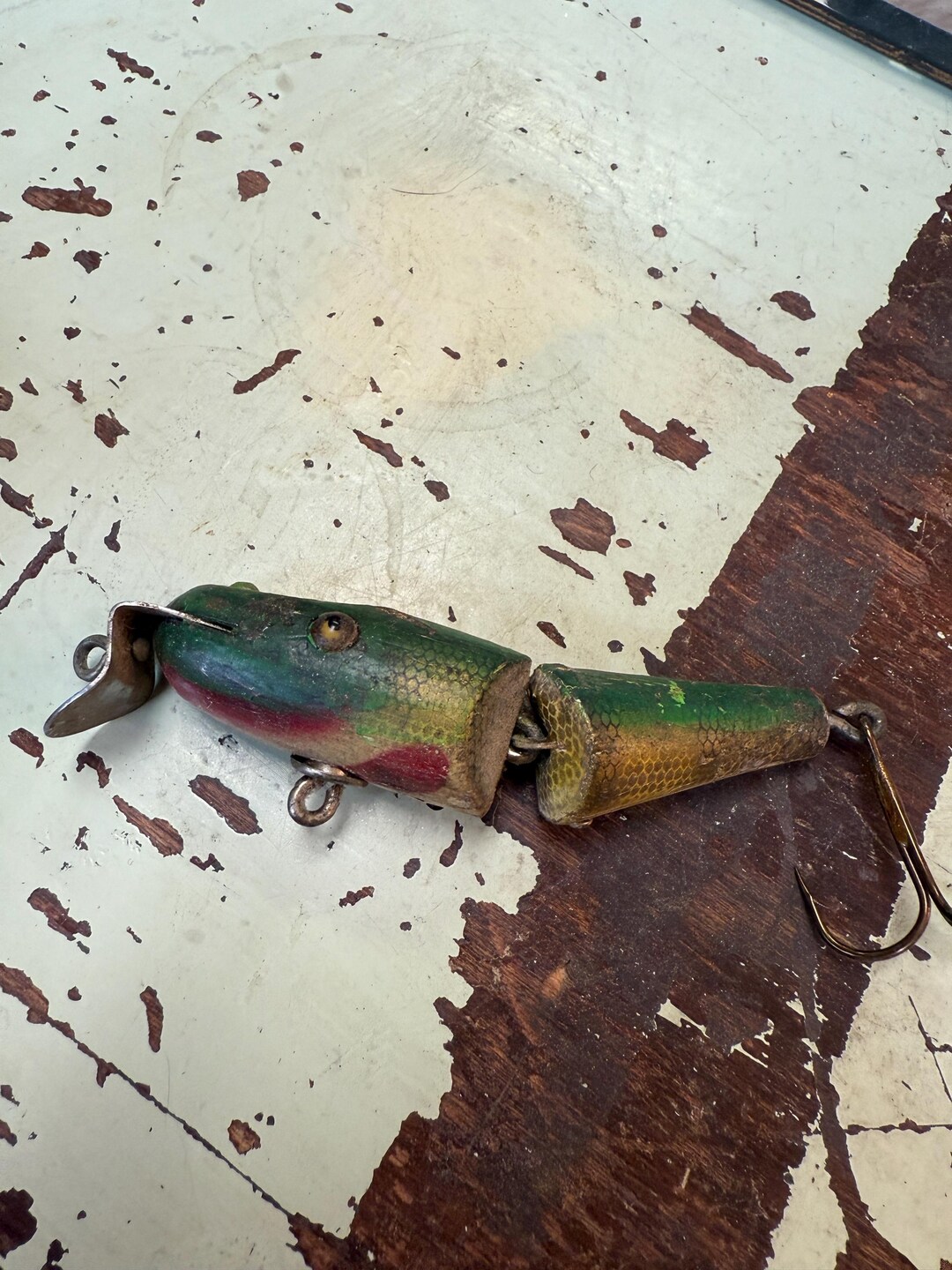 c.c.b. co. fishing lure Creek Chub Baby Pikie 900, #18 Silver Flash Color w/Box My Bait Shop, LLC Vintage CREEK CHUB Bait Co