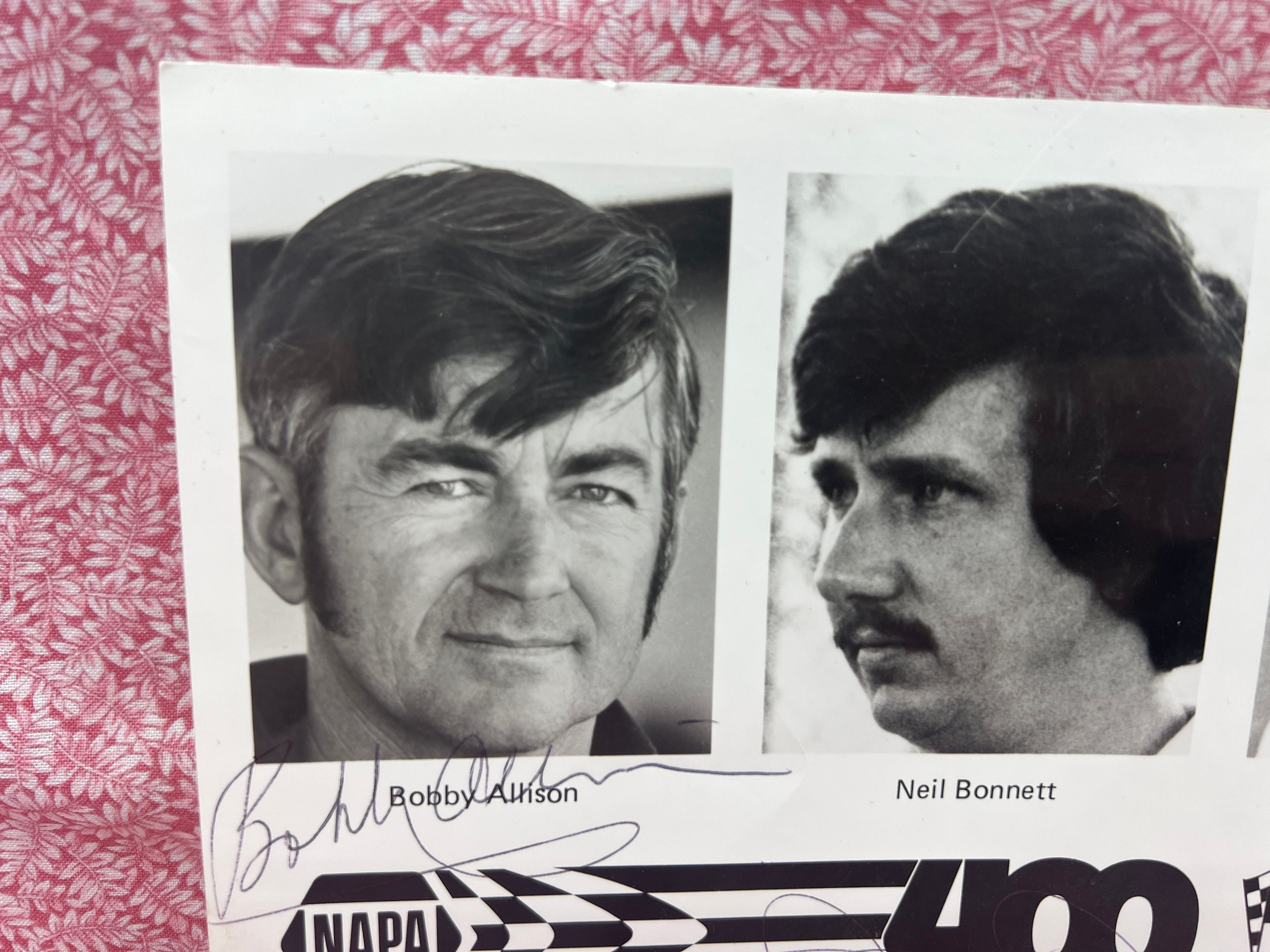 Signed NASCAR Photograph: 1979 NAPA 400, Allison, Petty, Waltrip - Etsy