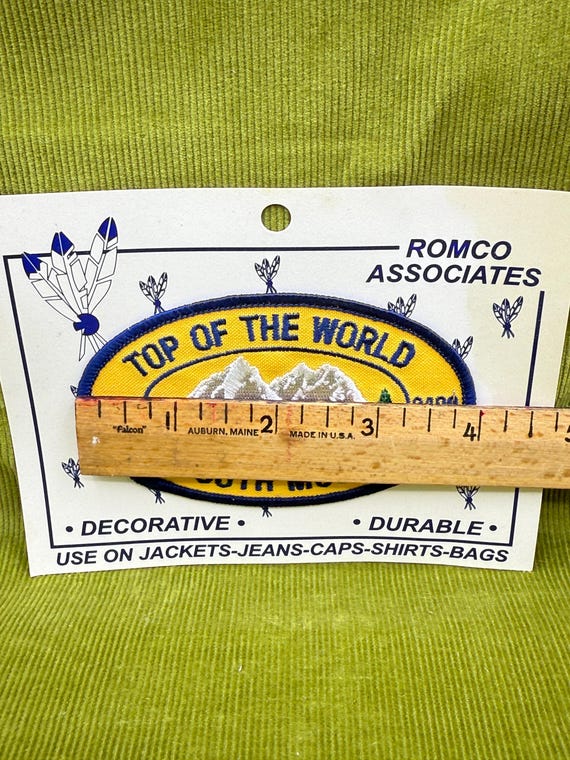 Beartooth Mountains Patch – Top of the World Iron… - image 3