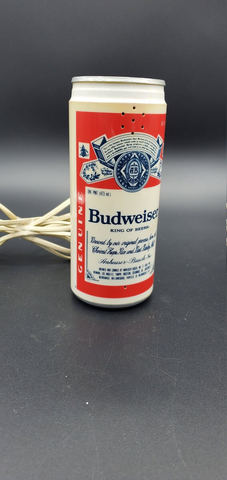 with Cord Classic Push Button Budweiser Can Phone.....