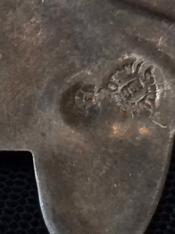 Vintage Floral Sterling Silver Convertible Pin/Ne… - image 6