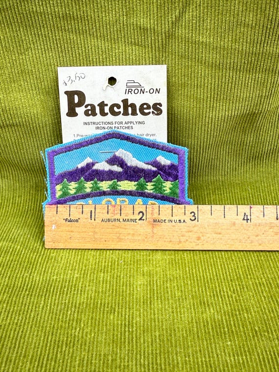 Colorado State Patch – Iron-On Souvenir Applique - image 4