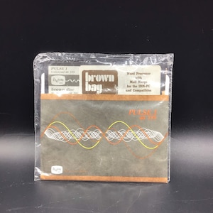 5.25” Floppy Disc.  Word Processor with Mail Merge.  Sealed in original packaging