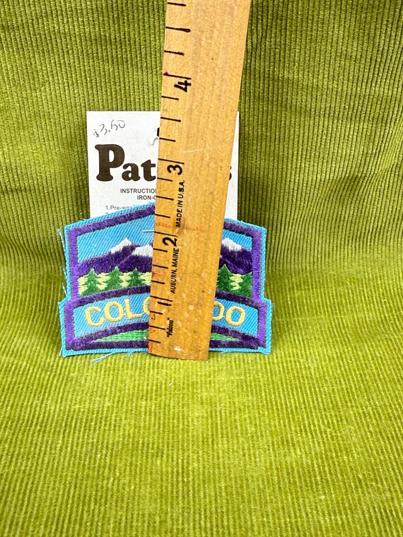 Colorado State Patch – Iron-On Souvenir Applique - image 3