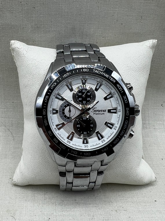 Geneva Platinum watch-Works View 2
