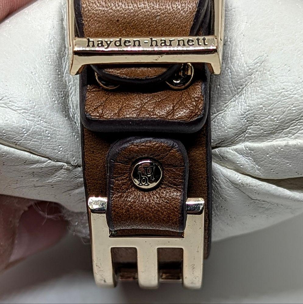 Tan Hayden-harnett Celina Vintage Leather Cuff Bracelet With  display picture 2