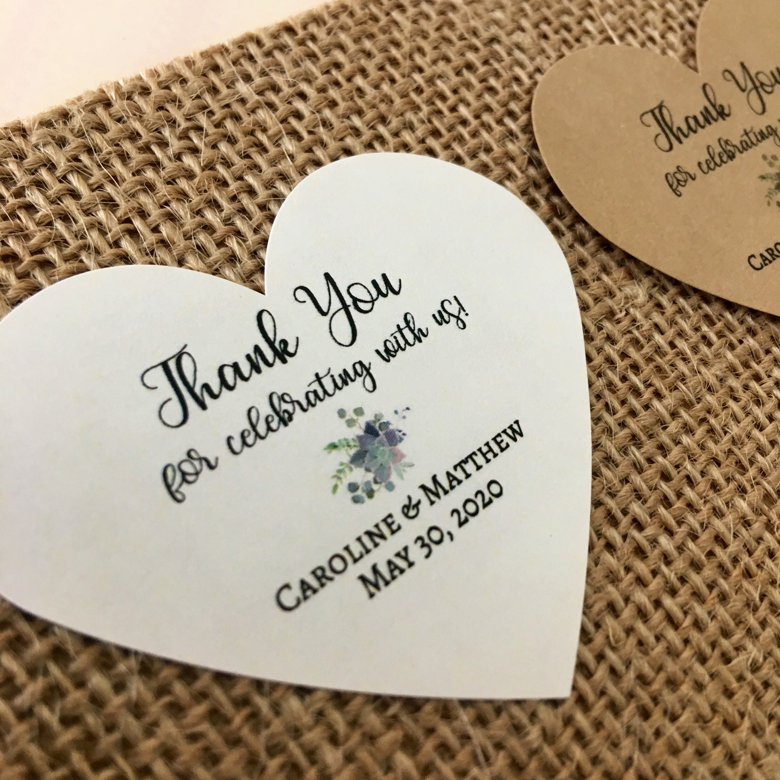 24 Mi Bautizo Floral Personalized Favor Tag