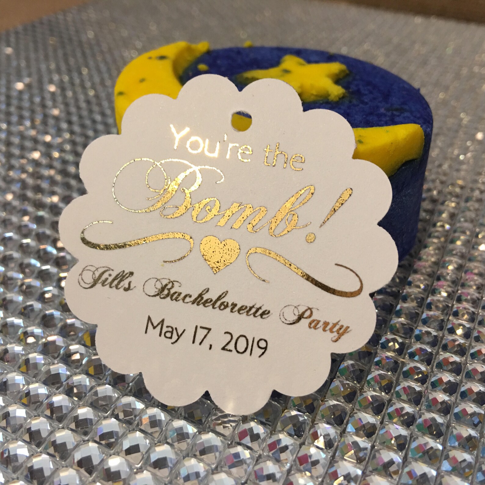 Bath Bomb Favor Tags Baby Shower Bridal Shower Bachelorette Etsy