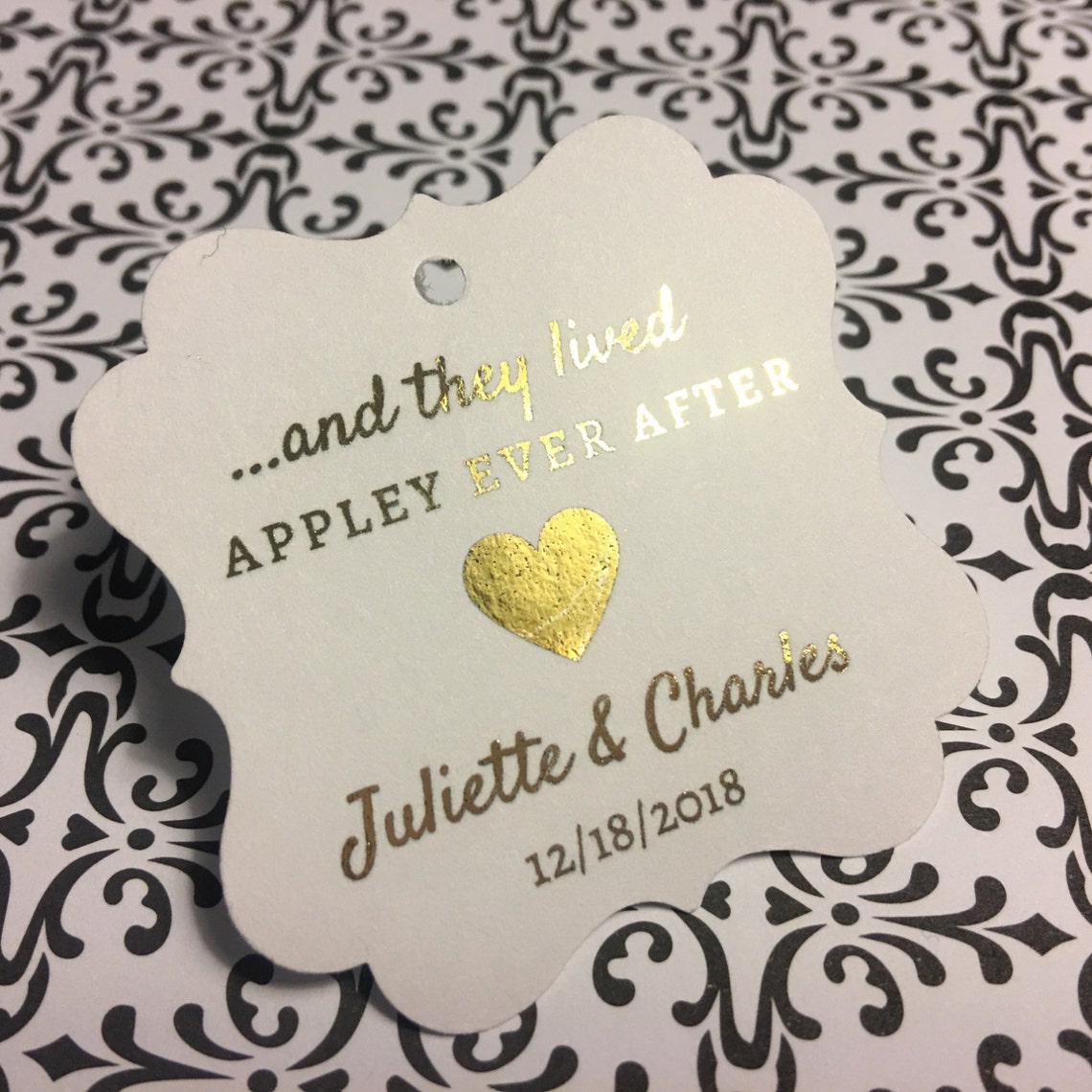 Wedding favor tags favor tags caramel apple favors appley | Etsy
