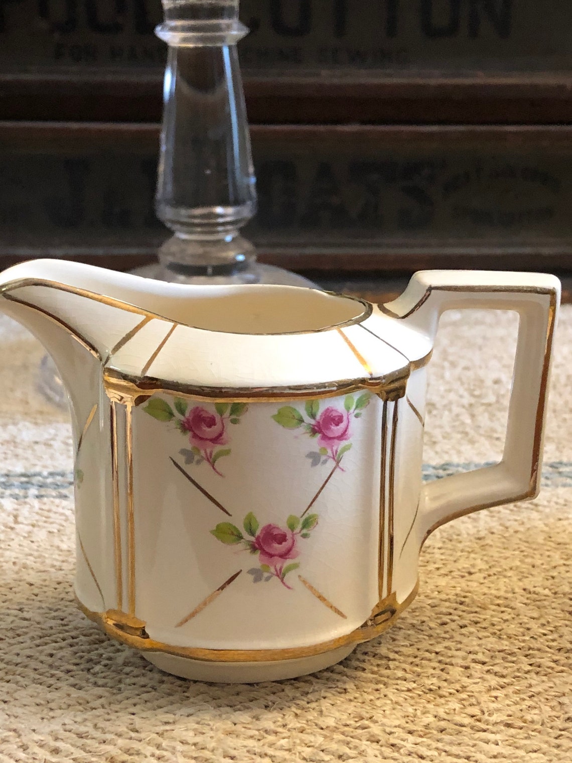 Vintage Sadler England VHTF Neoclassical Oval Shaped Tea set Etsy