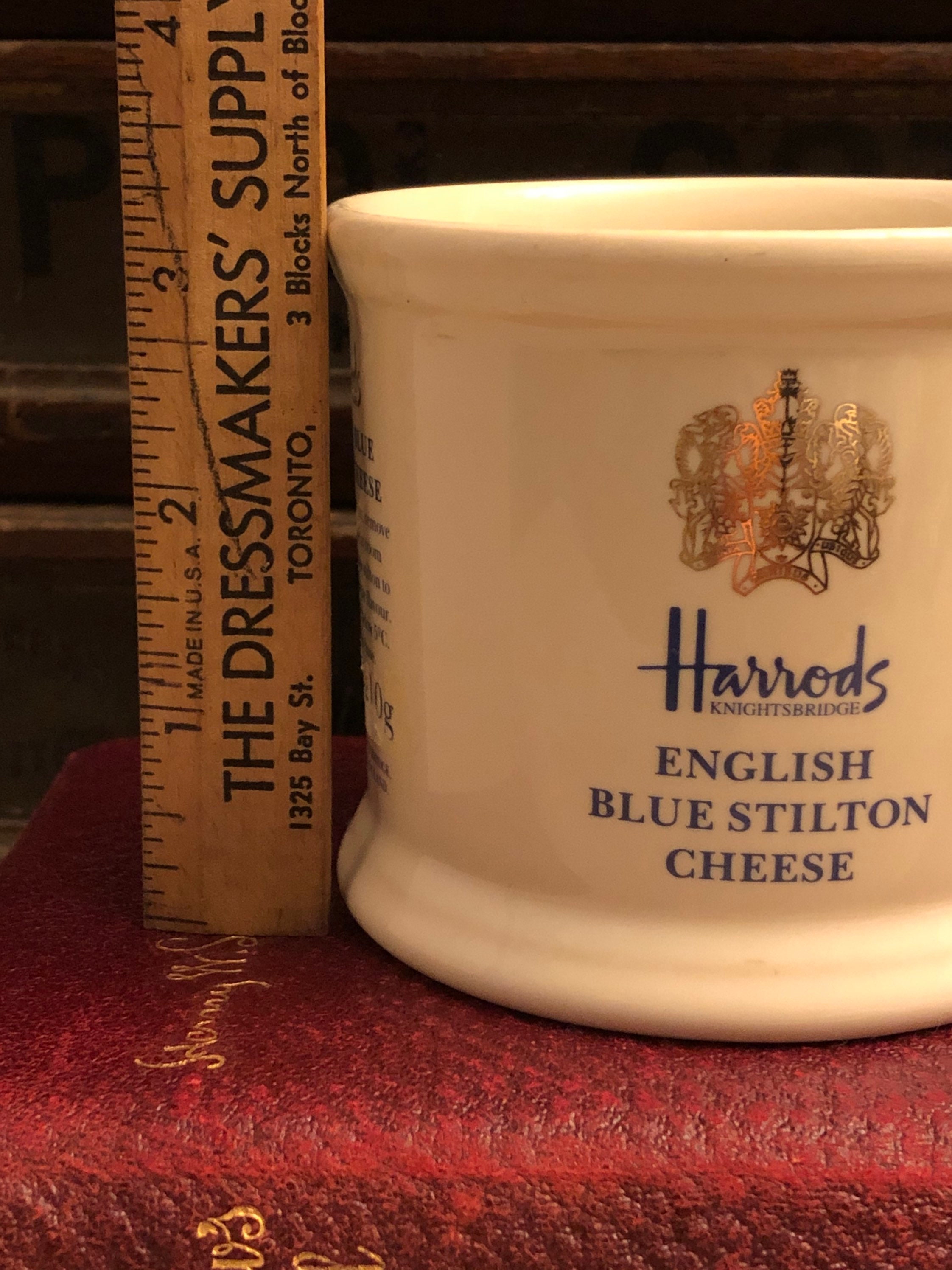 Vintage Harrods English Blue Stilton Cheese Jar Without Lid Etsy Canada Vintage Harrods English Blue Stilton Cheese Jar Without Lid Etsy Canada