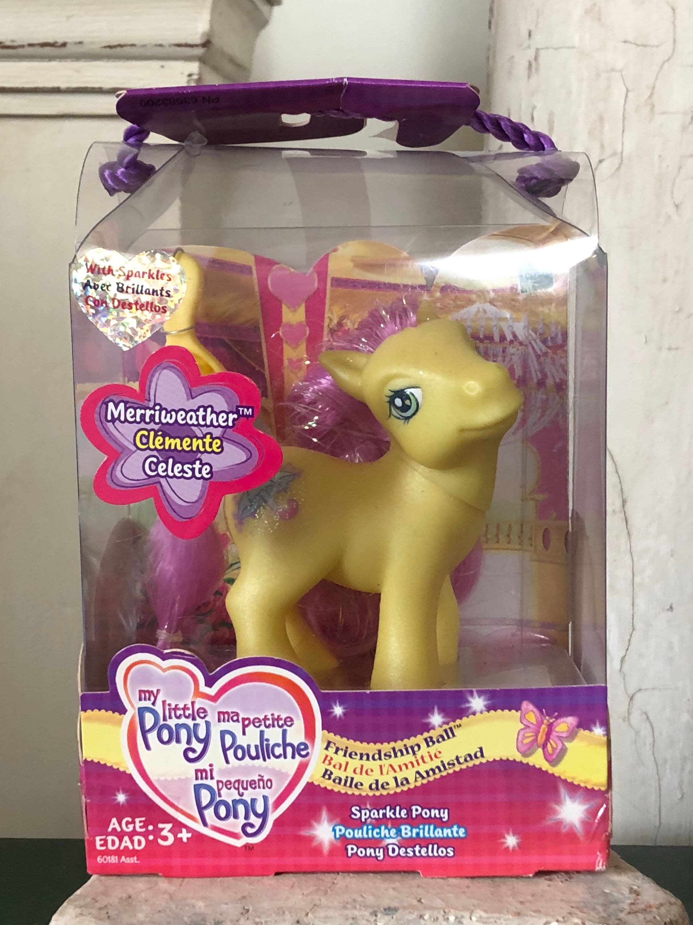 My Little Pony G3 Friendship Ball Sparkle Starbeam Hasbro Toy Figure for sale online 
