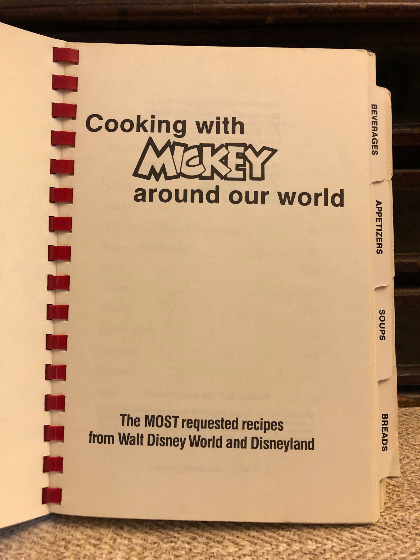 Vintage 1987 Walt Disney World And Disneyland Cooking With Etsy