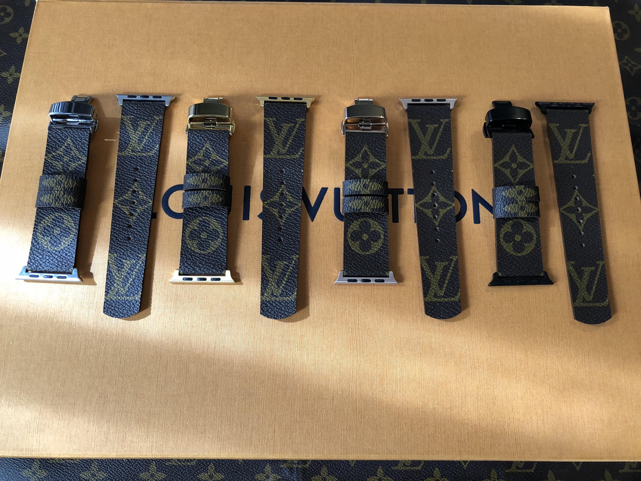 Recycled Louis Vuitton Apple Watch Bands IUCN Water
