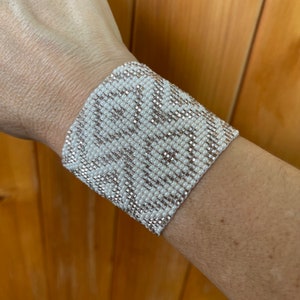 Pachamama 2 Medicine Beaded Cuff Bracelet
