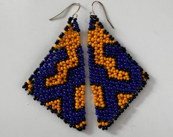 Shipibo Kenè Beaded Earrings