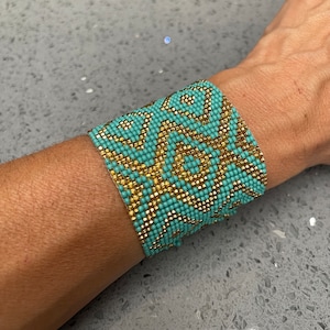 Pachamama Medicine Beaded Cuff Bracelet More Colors