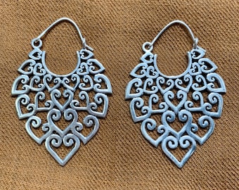 All-Hearts Hoop Earrings