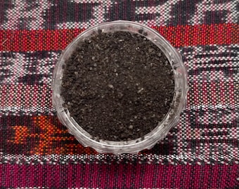 Black Mayan Lava Salt from Guatemala