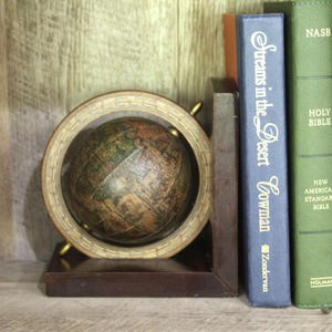 Vintage Rotating Book Shelf - Etsy