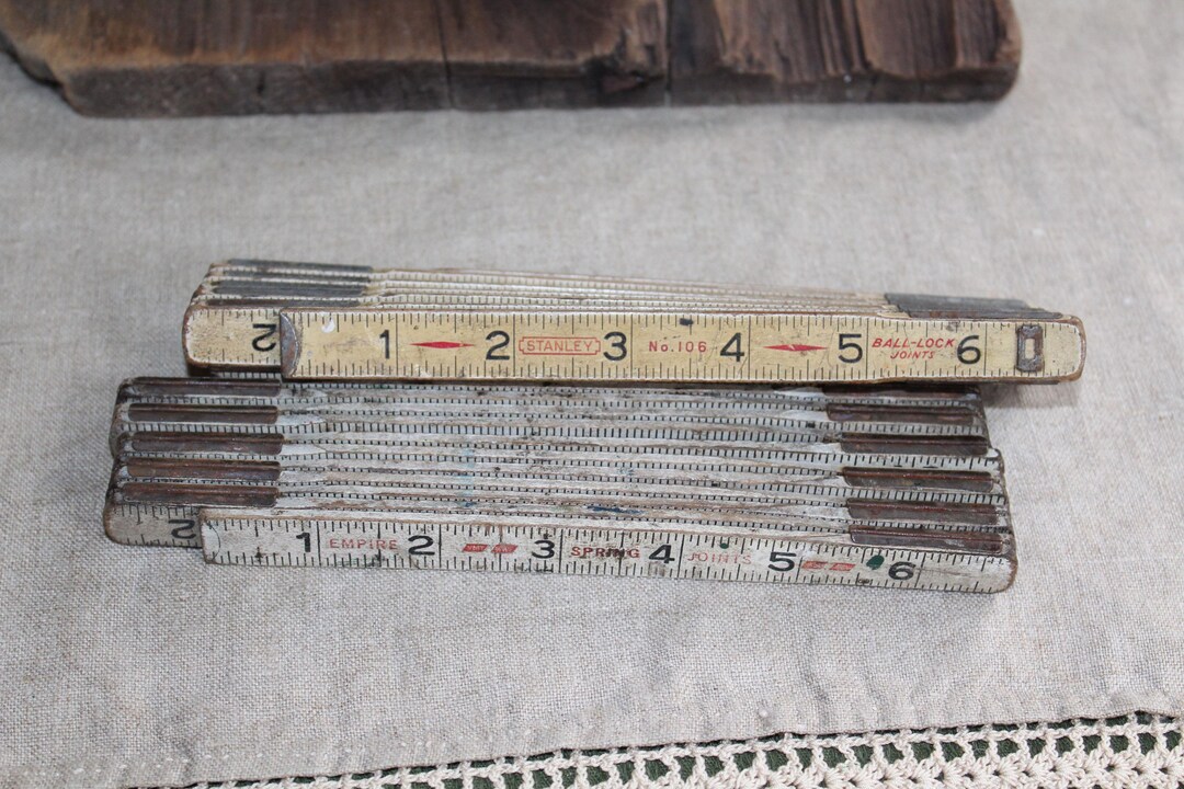 Vintage Wooden Folding Ruler, 72 Inch Measuring Stick - Etsy
