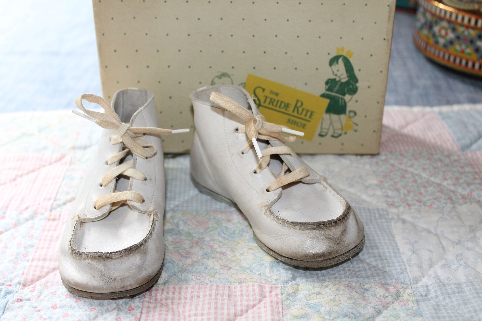 stride rite hard bottom baby walking shoes