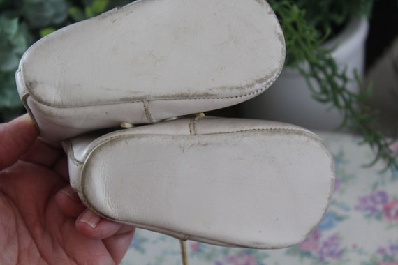 Pair Of Vintage Baby Shoes Vintage Nursery Decor … - image 4