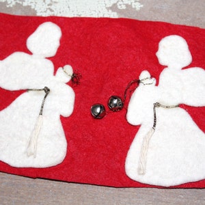 Vintage Felt Angel Shapes Vintage Christmas Craft Supply Vintage ...