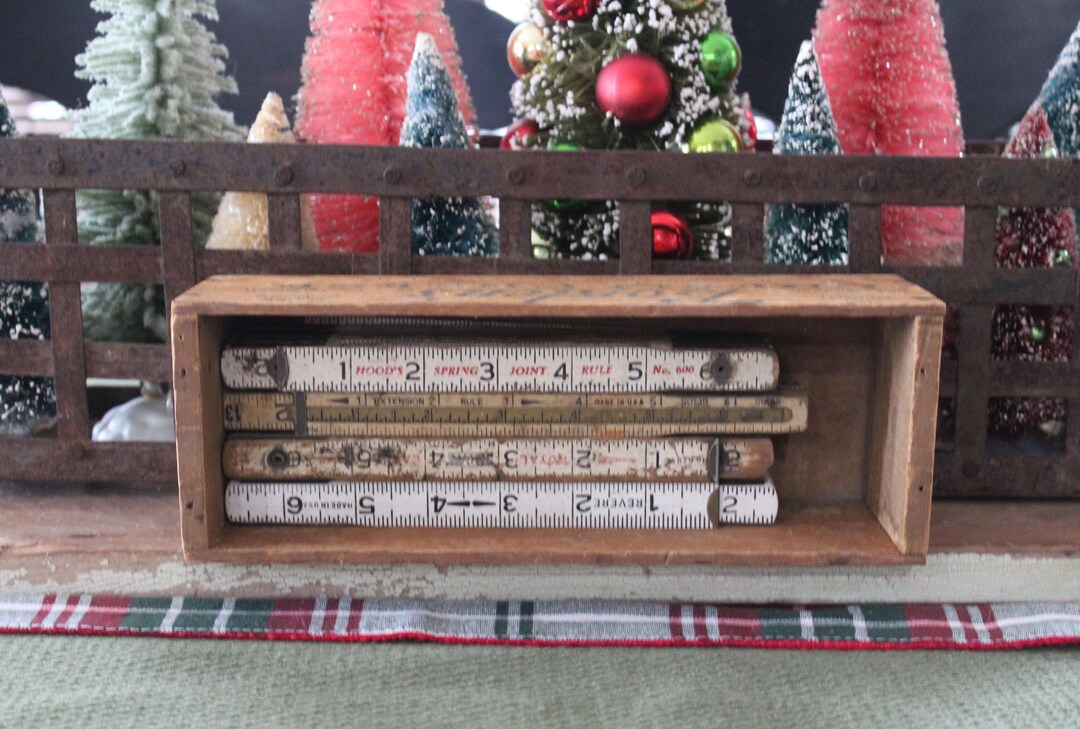 One Vintage Wooden Folding Ruler, 72 Inch Measuring Stick - Etsy