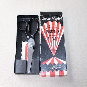 Vintage Pinking Shears Shear Magic Pinking Shears
