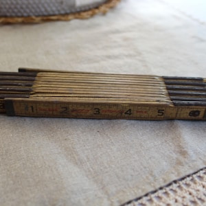 Vintage Zollstock Zollstock 72 Zoll Zollstock Zollstock