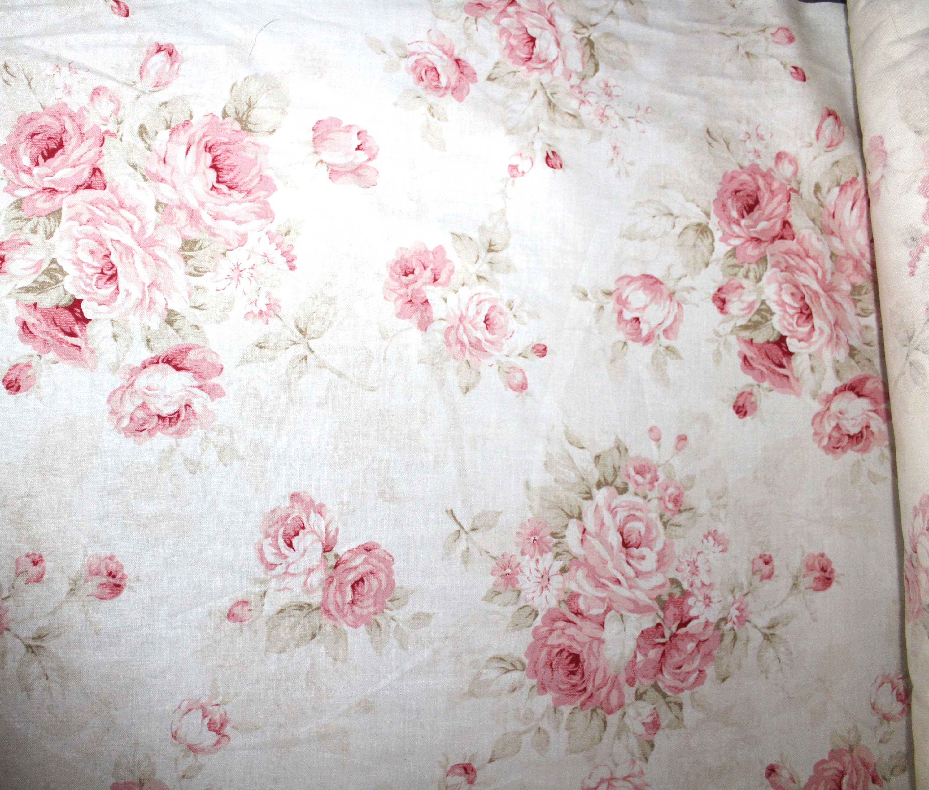 One Yard Quilt Gate Fabric Mary Rose Collection Fabric Shabby Etsy