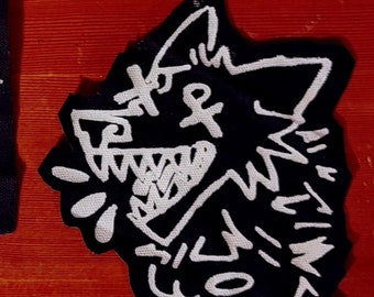 Dead Wolf DIY PUNK PATCH