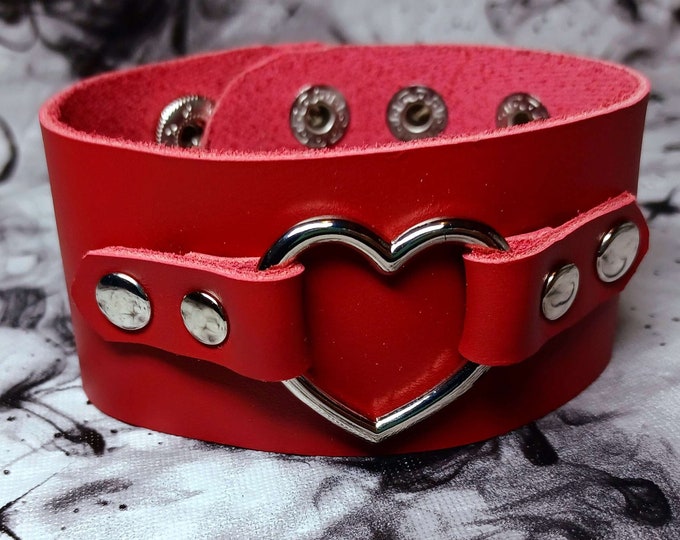 LOVE CUFF Genuine Leather Bracelet