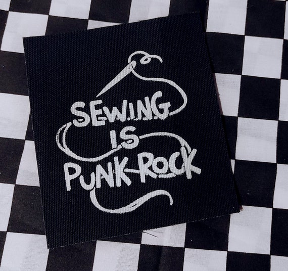 DIY Punk Patches (all black)