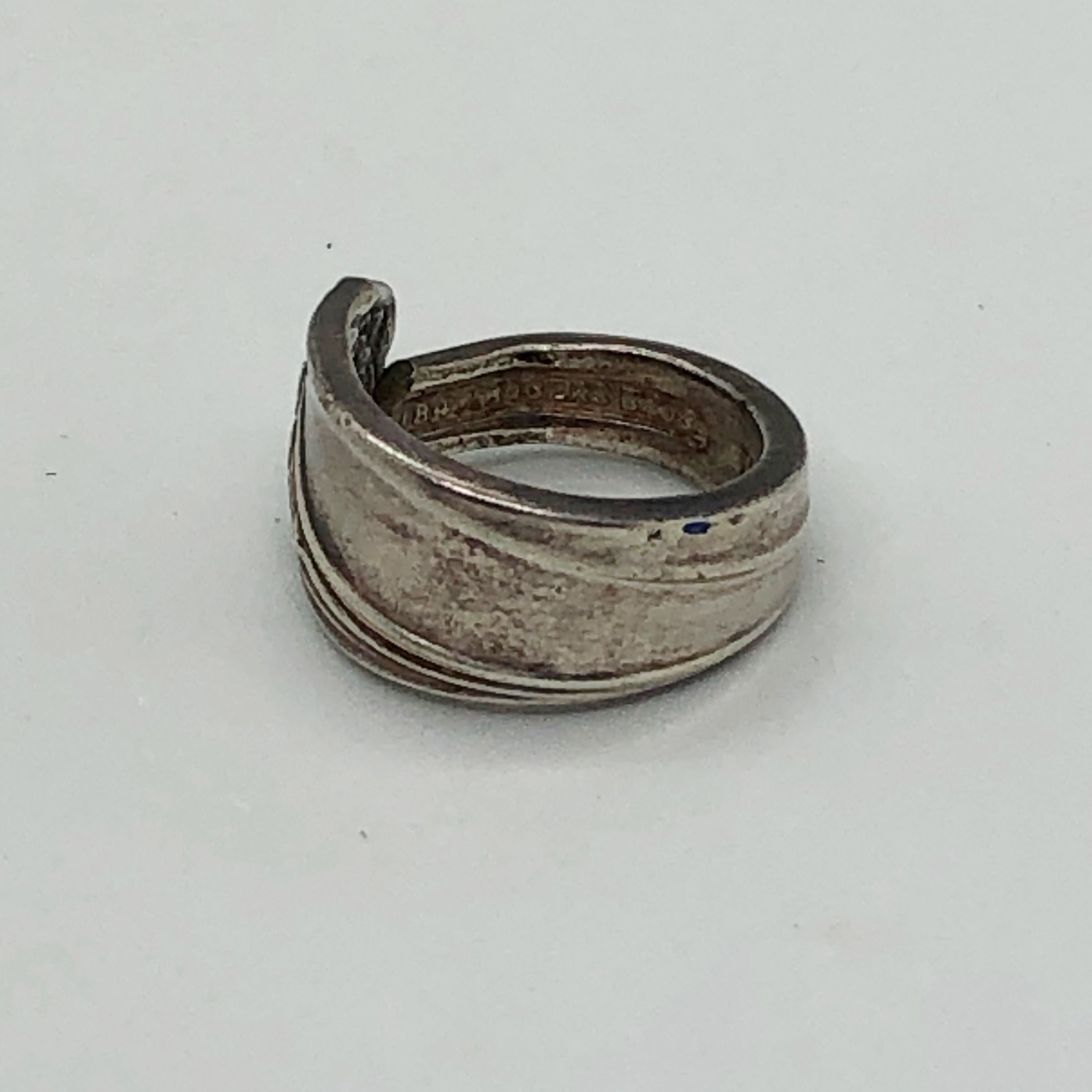 Silver Plated Spoon/utensil Ring Size 6 Vintage Utensil SPF6 Etsy UK