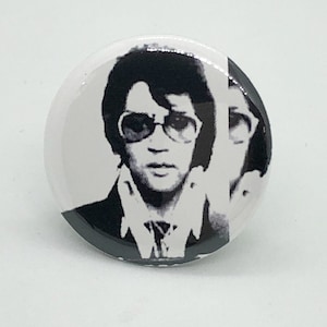 Elvis Presley Mugshot - 1 1/4 Zoll Pin oder Magnet oder Schlüsselanhänger oder Reißverschluss pull