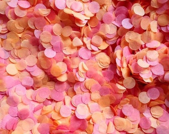 Biodegradable Paper Confetti - Juicy Fruit Colourful Confetti - Perfect for Sunset Weddings Vibes, Bold Colourful Party Confetti