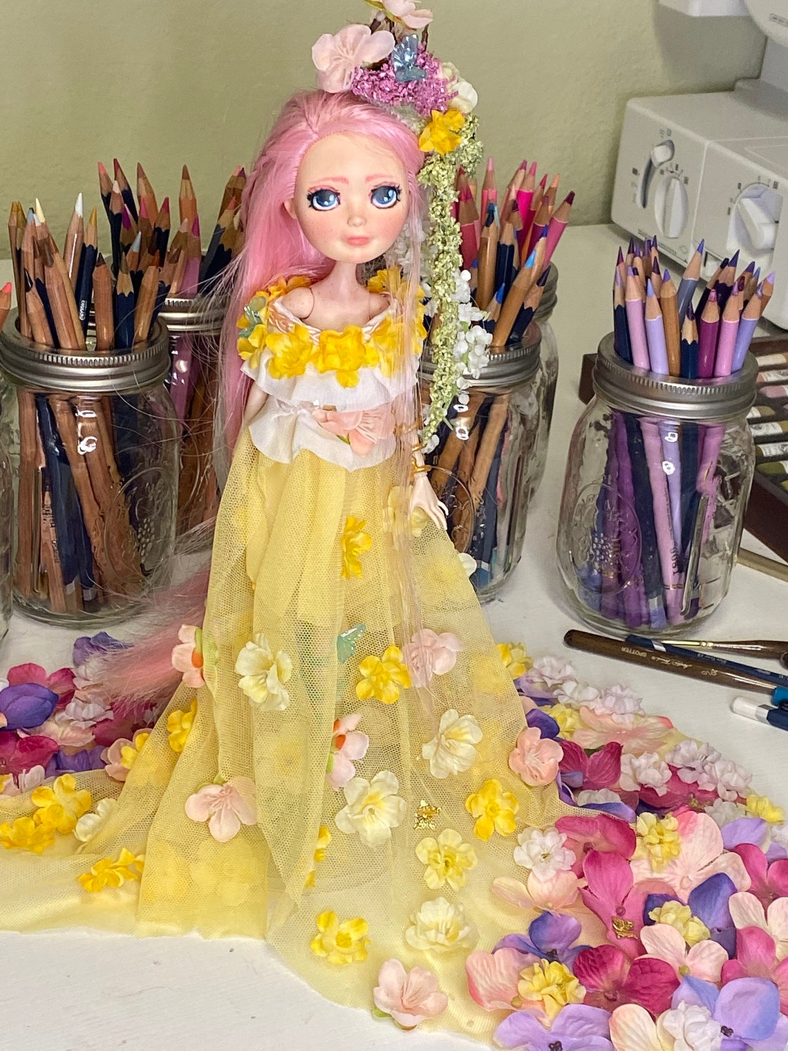 My Little Pony Fluttershy OOAK Doll Etsy