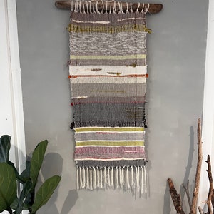 Large Handmade Woven Wall Hanging Boho Tapestry Wall Art for Living Room Bedroom or Entryway Gift for New Home Fiber Art Decor