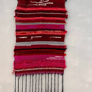 Medium Red Weaving Boho Tapestry Boho Wall Decor Tapestry Wall Hanging Dorm Decor Living Room Decor, Bedroom Decor