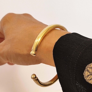 Golden bracelet, Artisan Brass bracelet,Ethnic Arm band bracelet,Jerusalem jewelry,Ethnic jewelry,oriental jewelry, gold bangle gold cuff.