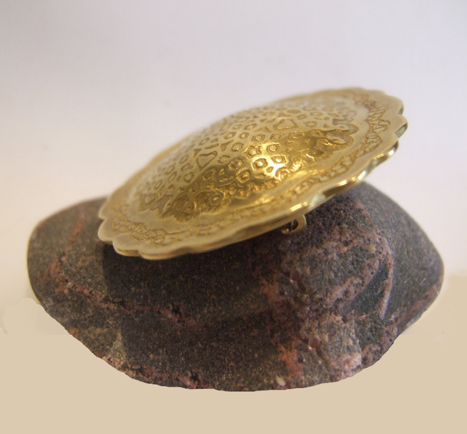 Big Ethnic Jewelryart Jewelrygold Broochmodern Ethnic Etsy Israel