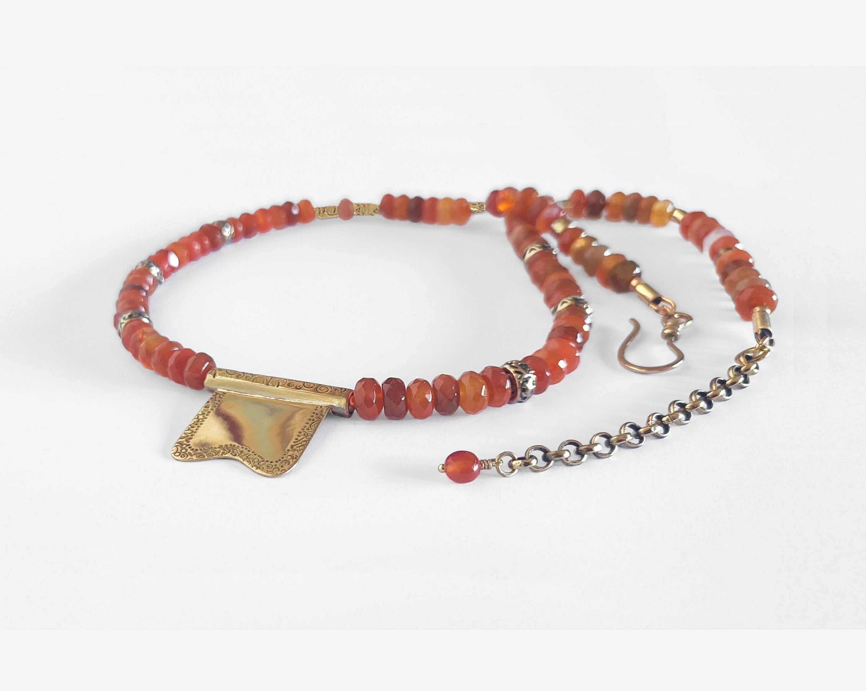 アクセサリー Loro amulet Carnelian necklace Amulet Carnelian necklace｜LORO official online store