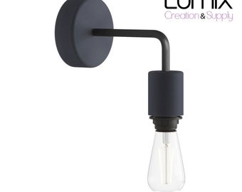 Applique murale étanche silicone IP65 - lampe fixe à bagues - Graphite