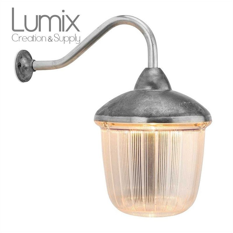 Grande Applique en Fonte d'aluminium avec Col de Cygne - Ip53